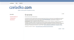Desktop Screenshot of czeladko.com